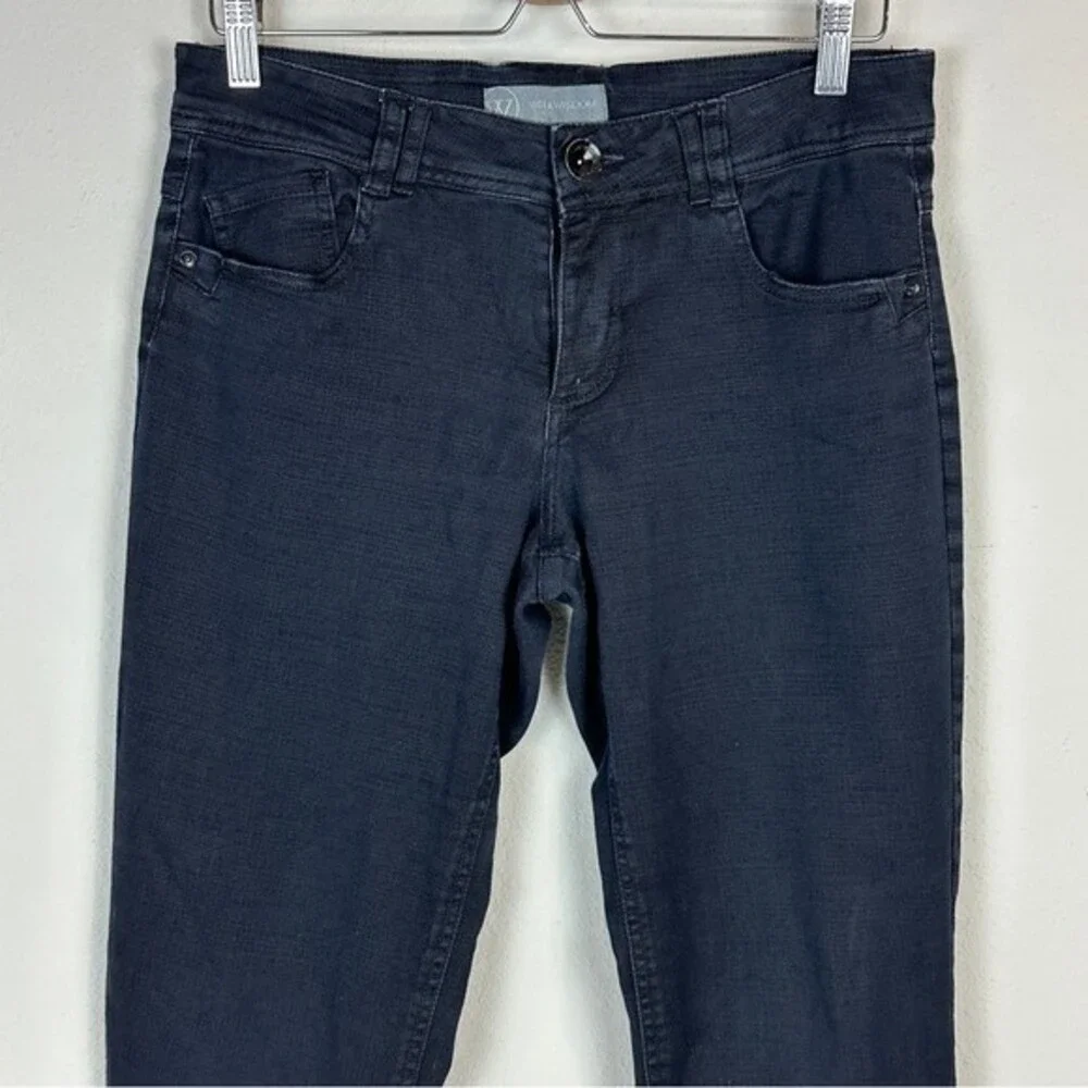 Wit & Wisdom Skinny Black Jeans 8